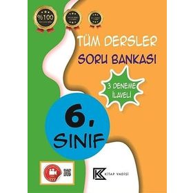 Kitap Vadisi Yayınları 6. Sınıf Tüm Dersler Video Çözümlü Soru Bankası