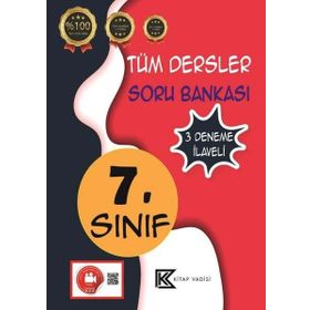 Kitap Vadisi Yayınları 7. Sınıf Tüm Dersler Soru Bankası