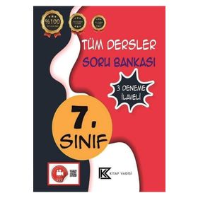 Kitap Vadisi Yayınları 7. Sınıf Tüm Dersler Soru Bankası