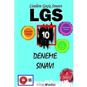 Kitap Vadisi Yayınları Kitap Vadisi LGS 10 Deneme Sınavı