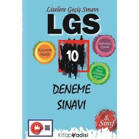 Kitap Vadisi Yayınları Kitap Vadisi LGS 10 Deneme Sınavı