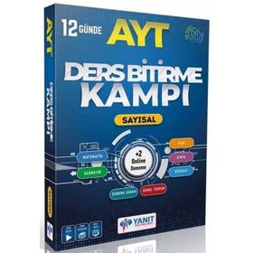 Kitap Yanıt Yayınları Ayt Sayısal Ders Bitirme Kampı