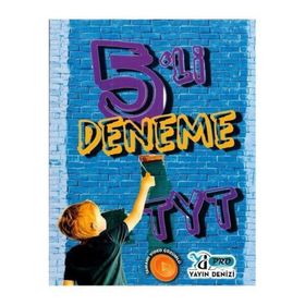 Kitap Yayın Denizi Yayınları 2022 TYT 5'li Pro Deneme
