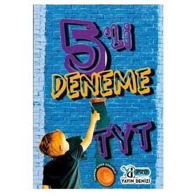 Kitap Yayın Denizi Yayınları 2022 TYT 5'li Pro Deneme