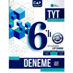 Kitap Yayın Denizi Yayınları 2022 Tyt Pro 6'lı Deneme