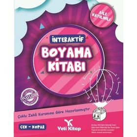 Kitap Yayınları 2 Yeti İnteraktif Boyama Kitabı