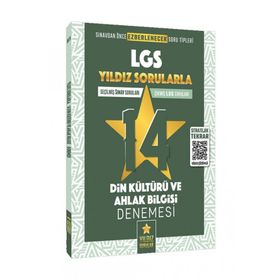 Kitap Yıldız Sorular 8. Sınıf LGS Din Kültürü ve Ahlak Bilgisi 14 Deneme