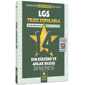 Kitap Yıldız Sorular 8. Sınıf LGS Din Kültürü ve Ahlak Bilgisi 14 Deneme