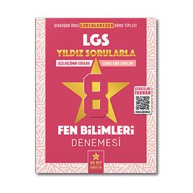 Kitap Yıldız Sorular 8. Sınıf LGS Fen Bilimleri 8 Deneme
