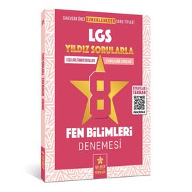 Kitap Yıldız Sorular 8. Sınıf LGS Fen Bilimleri 8 Deneme