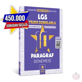 Kitap Yıldız Sorular 8. Sınıf LGS Paragraf 10 Deneme