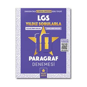 Kitap Yıldız Sorular 8. Sınıf LGS Paragraf 10 Deneme