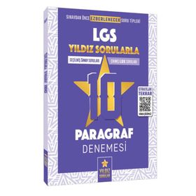Kitap Yıldız Sorular 8. Sınıf LGS Paragraf 10 Deneme