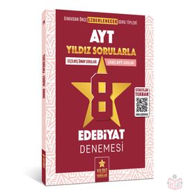 Kitap Yıldız Sorular AYT Edebiyat 8 Deneme