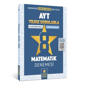 Kitap Yıldız Sorular AYT Matematik 8 Deneme