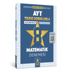 Kitap Yıldız Sorular AYT Matematik 8 Deneme