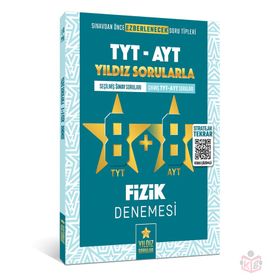 Kitap Yıldız Sorular TYT AYT Fizik 8+8 Deneme