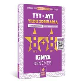 Kitap Yıldız Sorular TYT AYT Kimya 8+8 Deneme