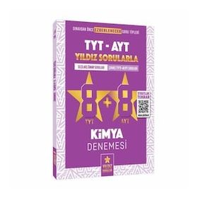 Kitap Yıldız Sorular TYT AYT Kimya 8+8 Deneme