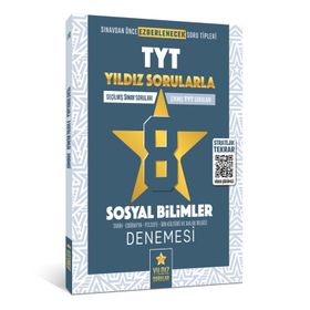 Kitap Yıldız Sorular TYT Sosyal Bilimler 8 Deneme