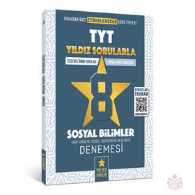 Kitap Yıldız Sorular TYT Sosyal Bilimler 8 Deneme