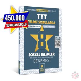 Kitap Yıldız Sorular TYT Sosyal Bilimler 8 Deneme