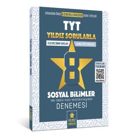 Kitap Yıldız Sorular TYT Sosyal Bilimler 8 Deneme