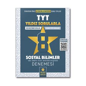 Kitap Yıldız Sorular TYT Sosyal Bilimler 8 Deneme