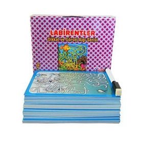 Kitap Yuka Kids 3-6 Yaş Labirentler