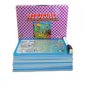 Kitap Yuka Kids 3-6 Yaş Labirentler