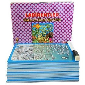 Kitap Yuka Kids 3-6 Yaş Labirentler