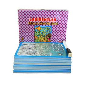 Kitap Yuka Kids 3-6 Yaş Labirentler
