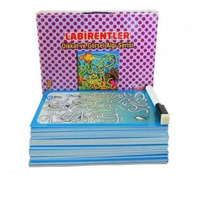 Kitap Yuka Kids 3-6 Yaş Labirentler