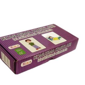 Kitap Yuka Kids Konuşma Kartları İki Sözcüklü Cümleler