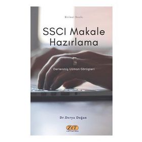 Kitap Zet Yayınları SSCI Makale Hazırlama