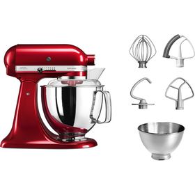 Kitchen Aid 5KSM175PSECA Candy Apple 300 W 10 Kademeli 4.8 lt Hazneli Mutfak Robotu