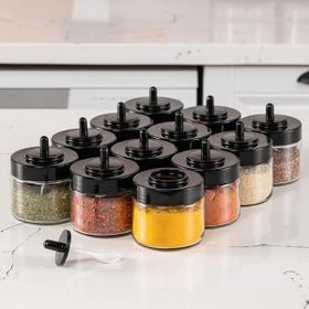 Kitchen Life Kapağı Kendinden Kaşıklı 300 ml Baharatlık