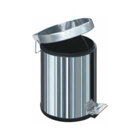 Kitchen World LAL-0009 5 lt Paslanmaz Çelik Pedallı Çöp Kovası