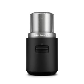 KitchenAid 5KBGR100BM Go Bataryasız Siyah Kablosuz Kahve Öğütücü