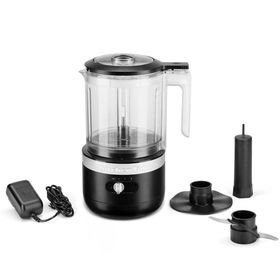 KitchenAid 5KFCB519EBM Matte Black Mutfak Robotu