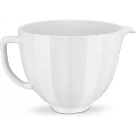 KitchenAid 5KSM2CB5 White Shell PWS 4.8 L Seramik Kase
