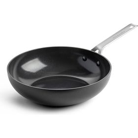 Kitchenaid Alu Magn Mat Siyah 28 cm Wok Tava