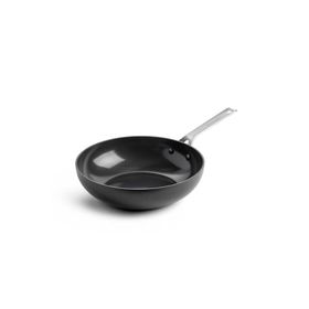Kitchenaid Alu Magn Mat Siyah 28 cm Wok Tava