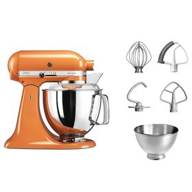 KitchenAid Artisan Mutfak 320 W 10 Kademeli Mikser Turuncu