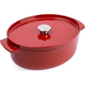 KitchenAid Oval 30 cm 5.6 lt Döküm Demir Tencere