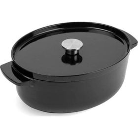 KitchenAid Oval 30 cm 5.6 lt Döküm Demir Tencere
