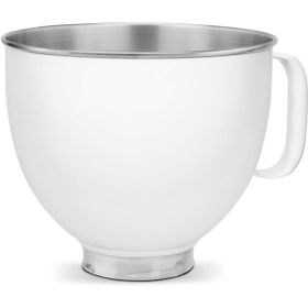 KitchenAid White-EWH 4, 8 lt Stand Mikser İçin Paslanmaz Çelik Kase