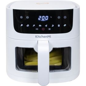 KitchenMi Airfryer 6 lt Beyaz Fritöz
