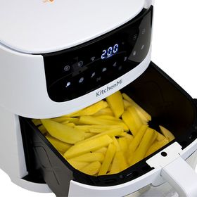 KitchenMi Airfryer 6 lt Beyaz Fritöz