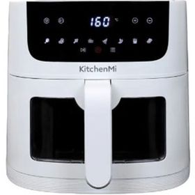 KitchenMi Airfryer 6 lt Beyaz Fritöz